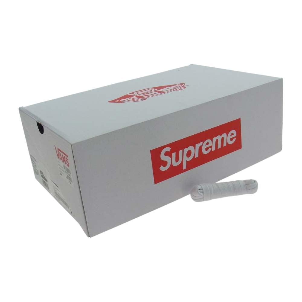 Supreme シュプリーム 23SS × Vans バンズ Dollar Skate Grosso Mid Black ドル スケート グロッソ ミッド スニーカー ブラック系 ライトグリーン系 27.5cm【新古品】【未使用】【中古】