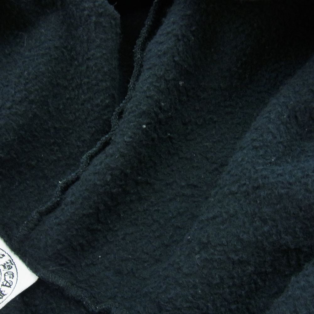 CHROME HEARTS クロムハーツ(原本無) フローラルクロス ダガージップ フルジップ パーカー ブラック系 L【中古】