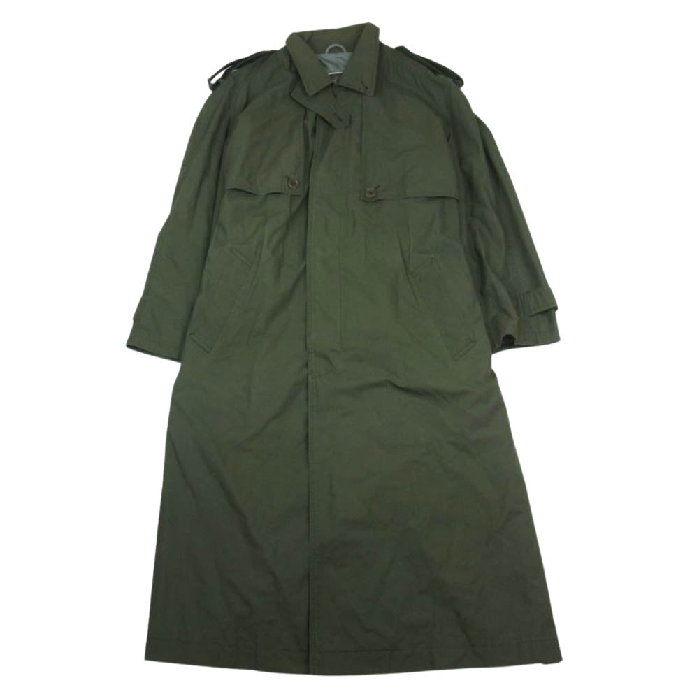 m*n様 希少✨️クリスチャンディオール ヴィンテージ ロングコート グリーン Christian Dior クリスチャンディオール MONSIEUR ステンカラー ベルト