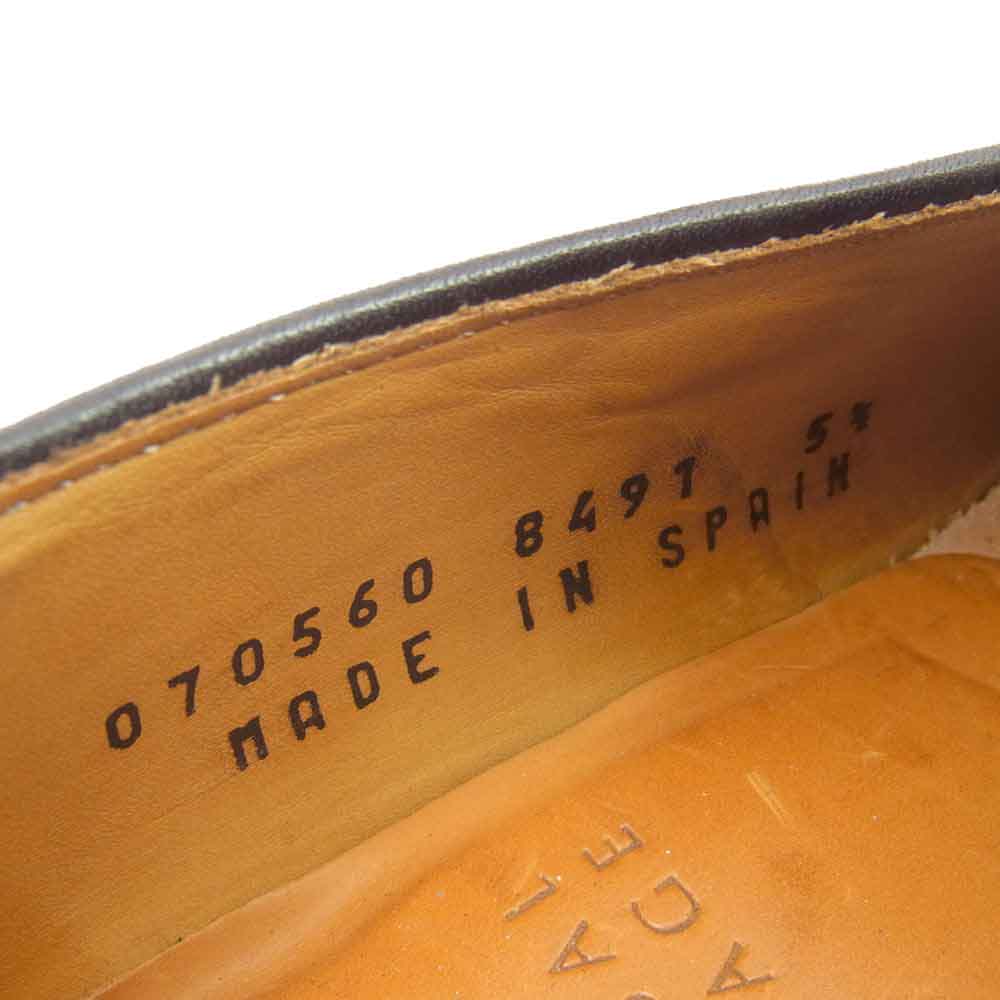 バーウィック スエード タッセル ローファー 8491 ブラウン系 UK5.5【中古】