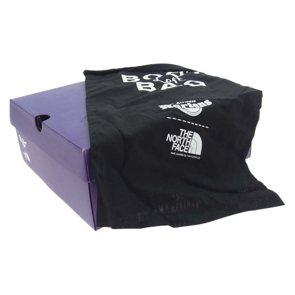 THE NORTH FACE ノースフェイス TNFPL101 PURPLE LABEL パープルレーベル × DR MARTENS TNFPL ドクターマーチン ダークグレー系 パープル系 7UK【新古品】【未使用】【中古】