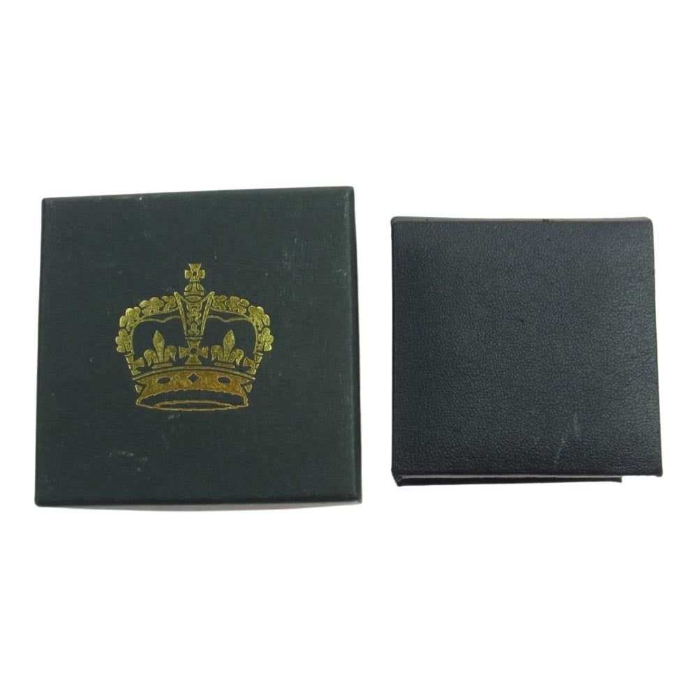 ROYAL ORDER ロイヤルオーダー GOD SQUARE WITH CRYSTAL ゴッド スクエア ホワイト ジルコニア リング シルバー系 12号【中古】