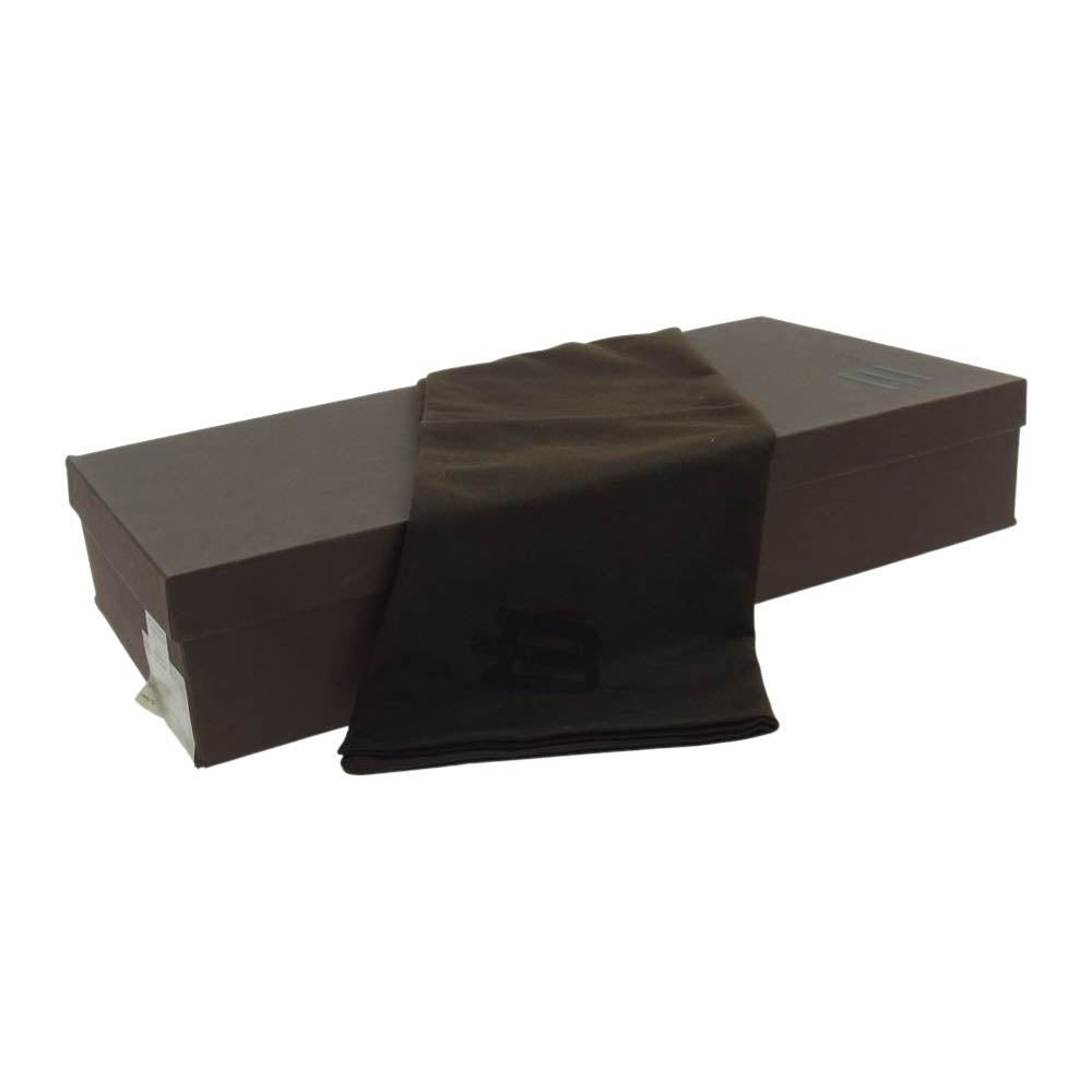 サンテ ボレッラ 7529 イタリア製 レザー ロング ブーツ ベージュ系 37【中古】