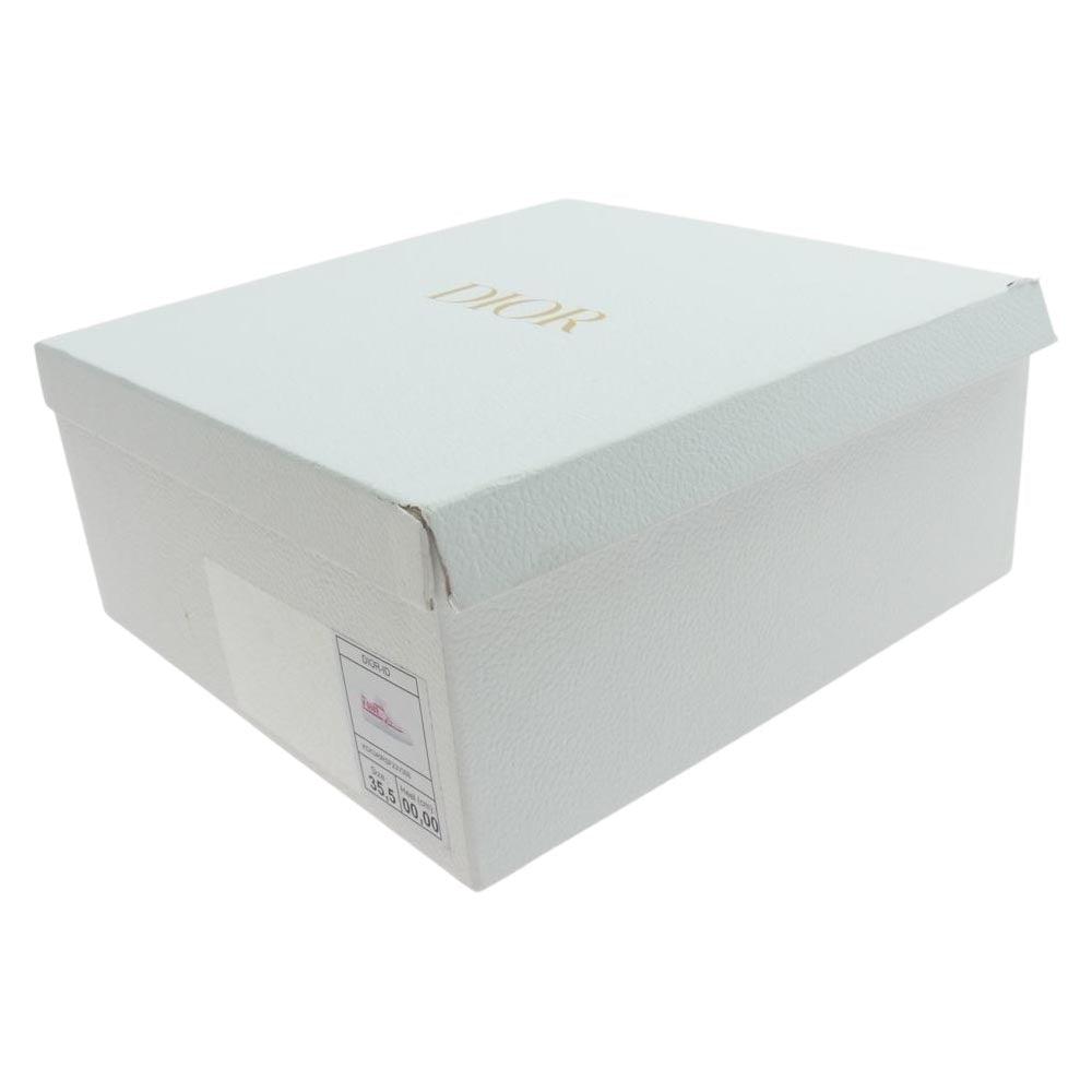 Dior ディオール KCK345RSF DIOR-ID ロゴ スニーカー ピンク系 ホワイト系 35.5【中古】