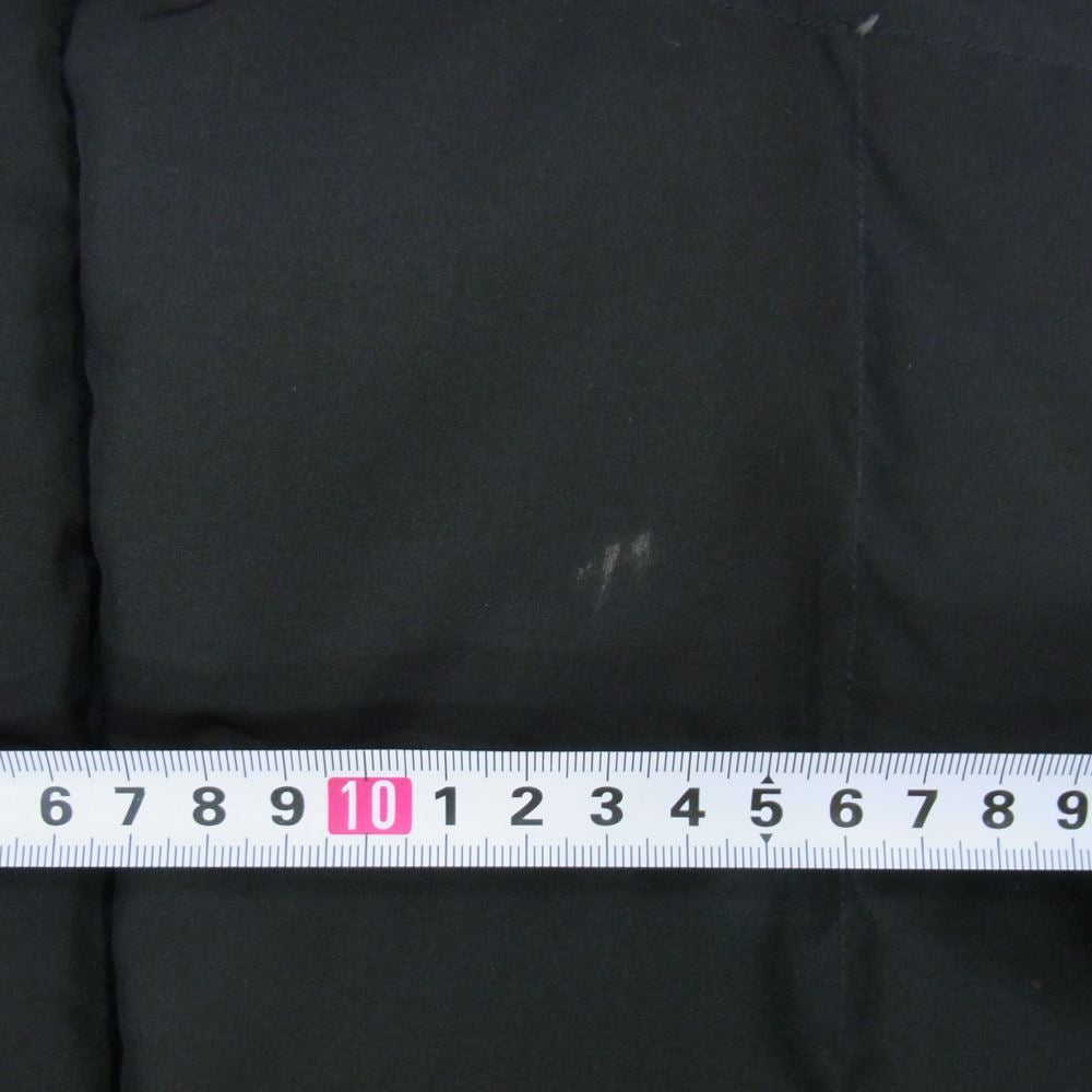 ヨーツェン JT11304 国内正規品 フィンランド製 ラクーンファー フード ダウン ジャケット ブラック系 XXS【中古】