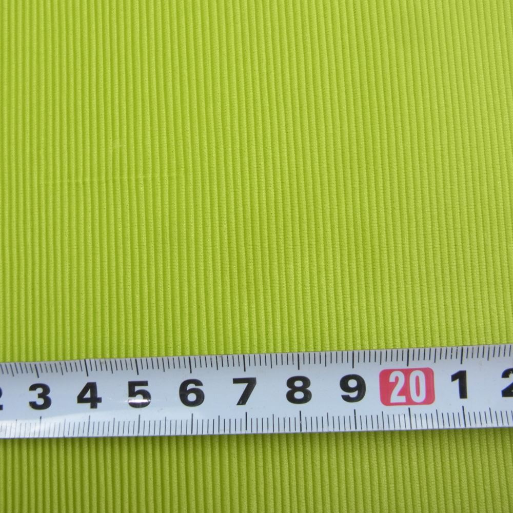 PLEATS PLEASE プリーツプリーズ イッセイミヤケ プリーツ加工 細プリーツ カットソー 半袖 ネオンイエロー イエロー系【中古】