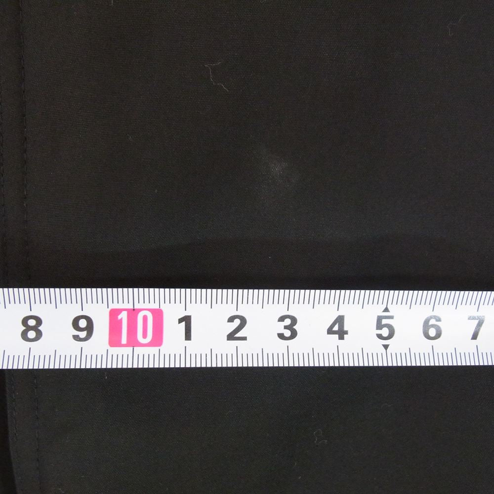 ユハ 10170203 ファティーグ ミリタリー ポケット シャツ ジャケット ブラック ブラック系 4【新古品】【未使用】【中古】