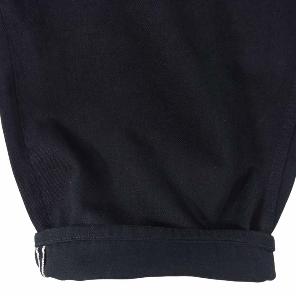 MINEDENIM マインデニム YWMND02-99-322 WTNB.Wide Work PS ワイド デニム パンツ ブラック系 32【極上美品】【中古】