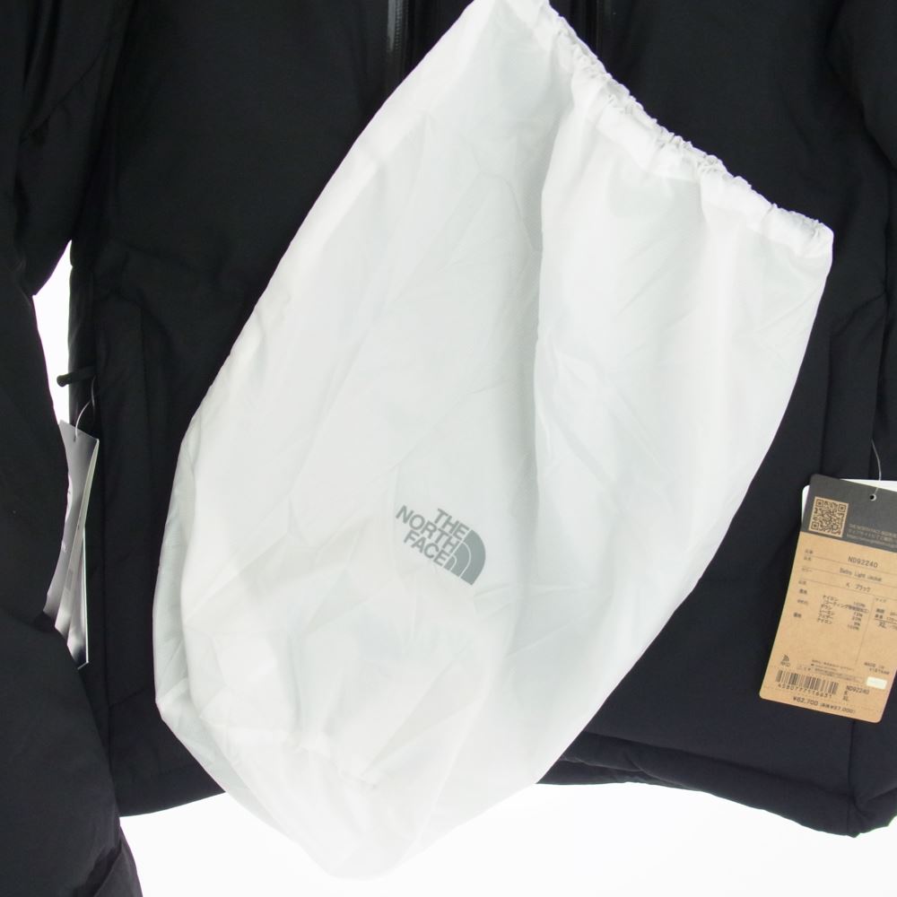 THE NORTH FACE ノースフェイス 22AW ND92240 Baltro Light Jacket バルトロ ライト ダウンジャケット ブラック系 XL【新古品】【未使用】【中古】