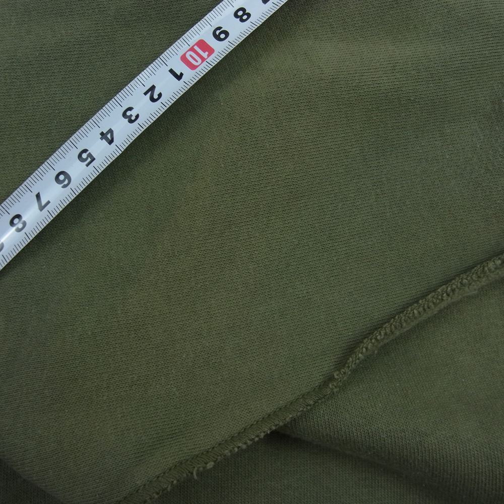 WAREHOUSE ウエアハウス 20AW Lot 453 セパレート ポケット セットイン フード スウェット パーカー カーキ系 40【中古】