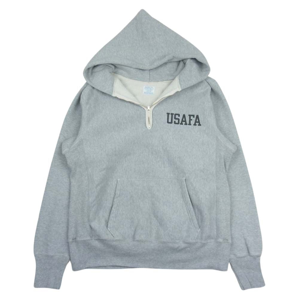 warehouse USAFA リバースウィーブ ハーフジップ S｜Champion