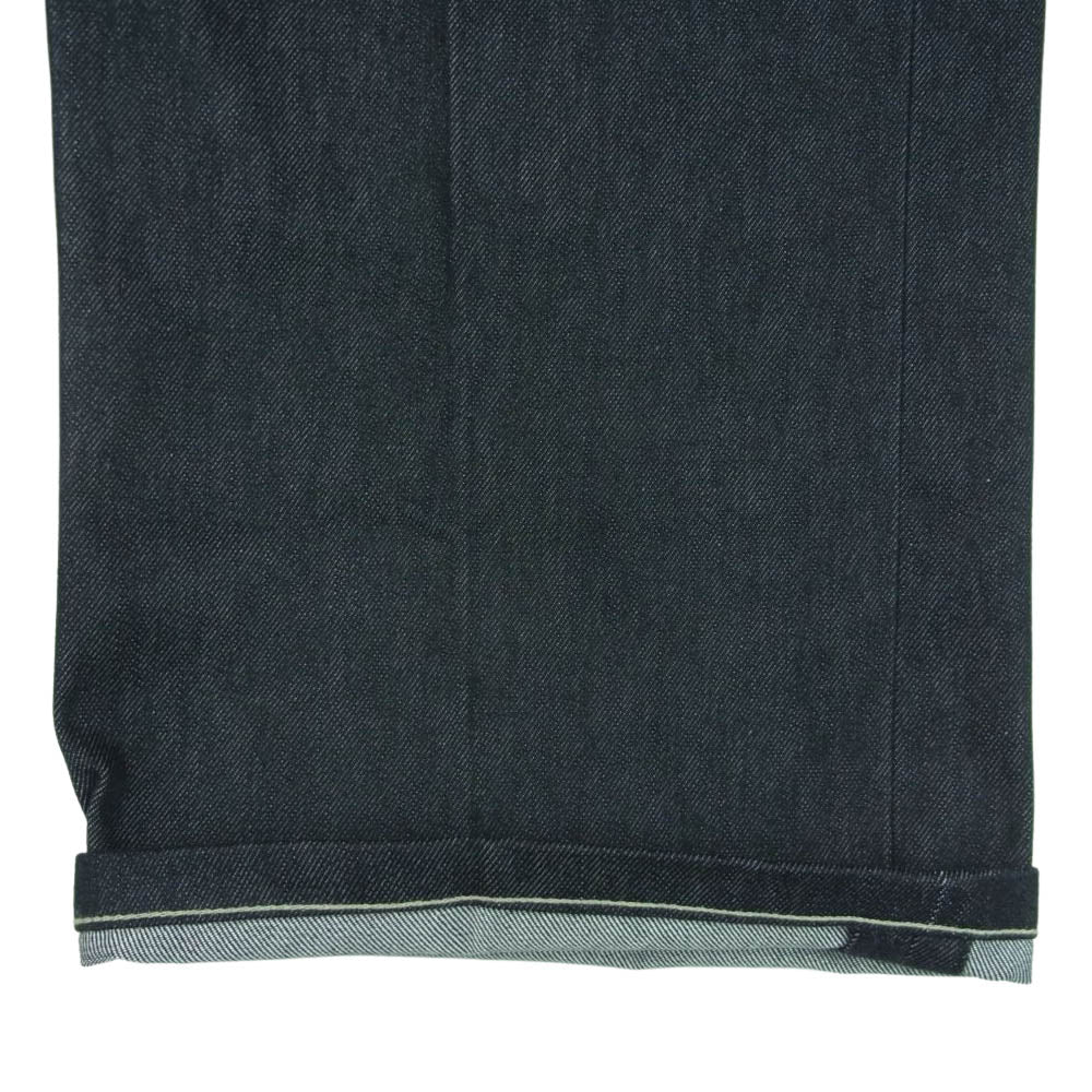 オーベット 23SS 23-01-016 エバーリジット ムラ糸 7ポケット デニム パンツ ブラック系 CHARCOAL BLACK 4【新古品】【未使用】【中古】