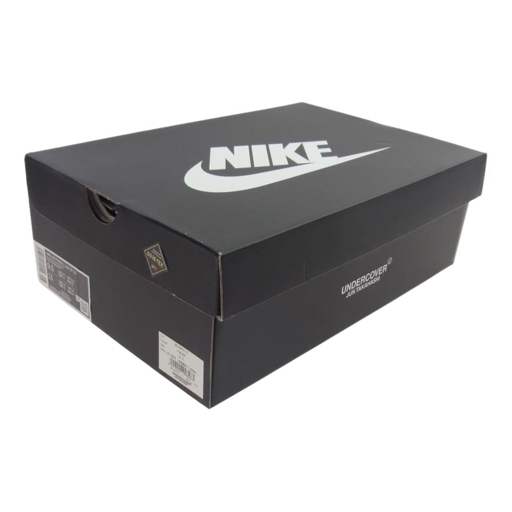 UNDERCOVER アンダーカバー NU1B4F01-3 × NIKE AIR FORCE 1 LOW SP UC Gore-Tex ナイキ エア フォース1 ゴアテックス ローカット スニーカー ブラック系 27.5cm【新古品】【未使用】【中古】