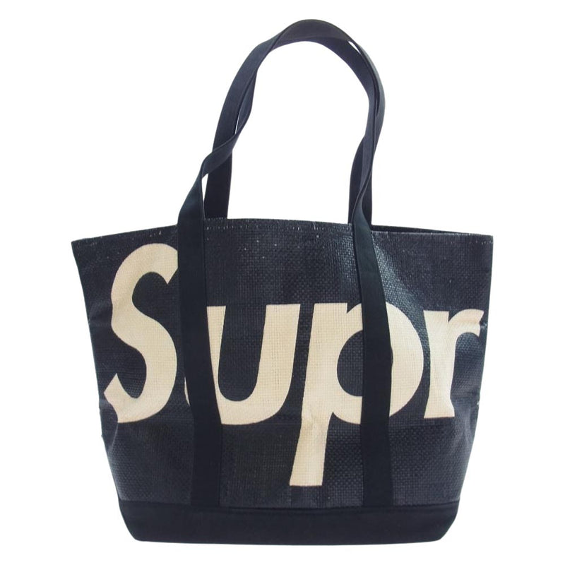 アウトレットで購入 Supreme Raffia Tote Bag ラフィアトートバッグ