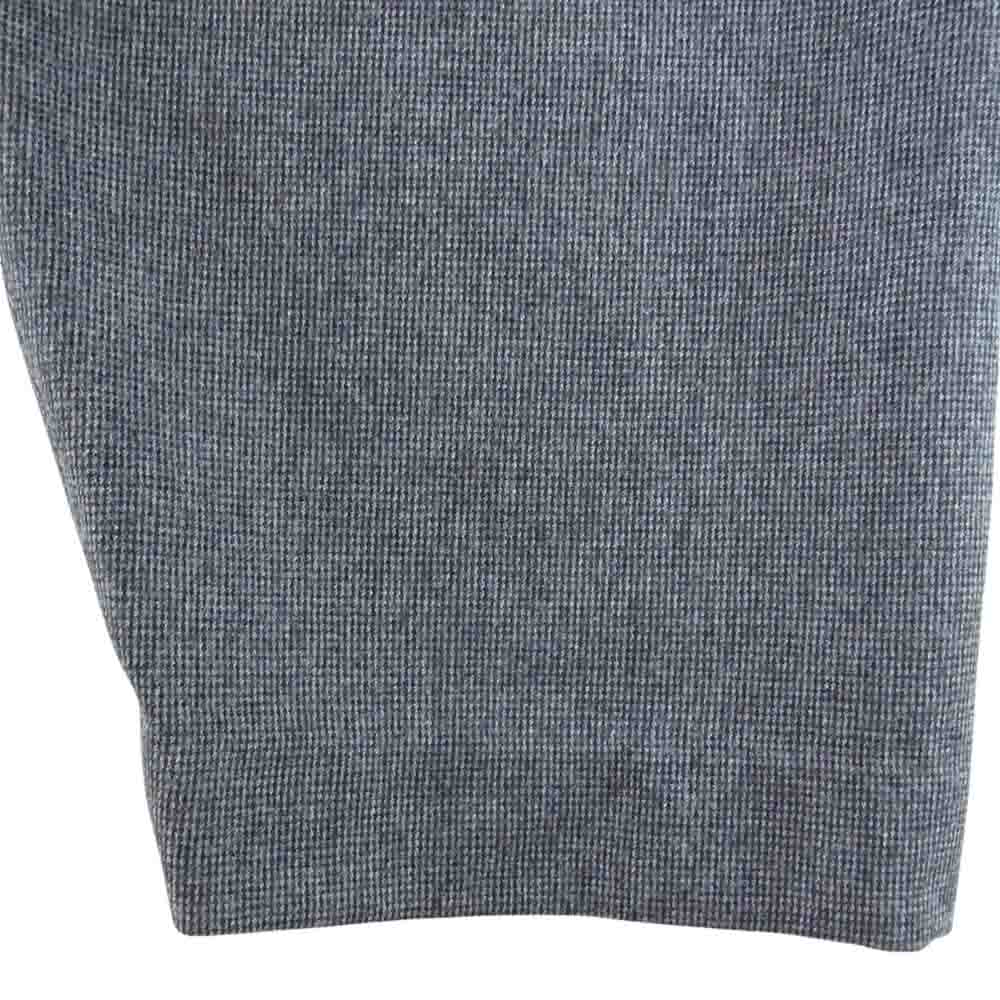 SUNSEA サンシー 19AW 19A42 N.M BRUSHED PANTS ウール スラックス チャコール ブラック チャコール系 3【新古品】【未使用】【中古】