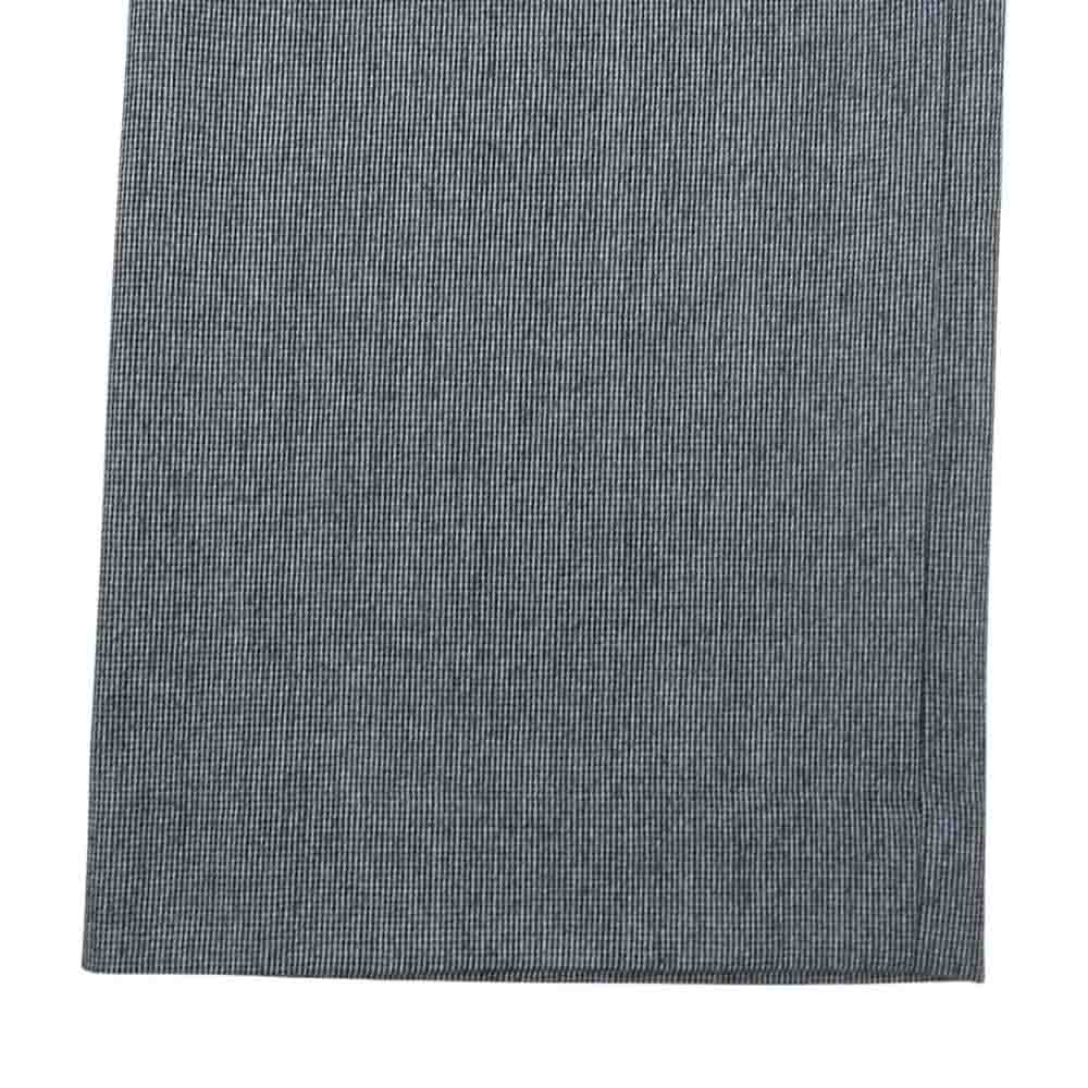 SUNSEA サンシー 19AW 19A40 N.M BRUSHED TEKETEKE PANTS ウール スラックス ブラック系 ホワイト系 2【新古品】【未使用】【中古】