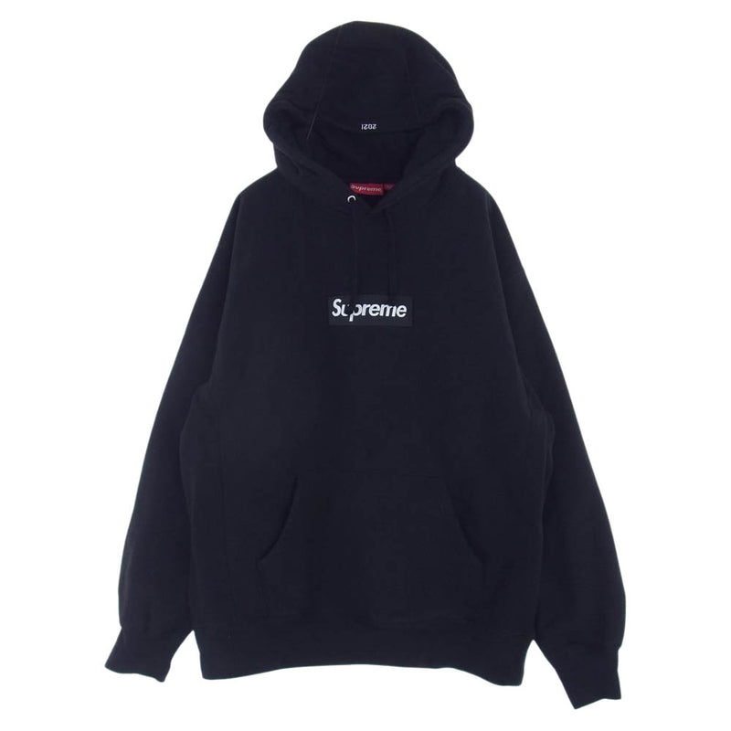 【Lサイズ】supreme box logo hoodie black 2021