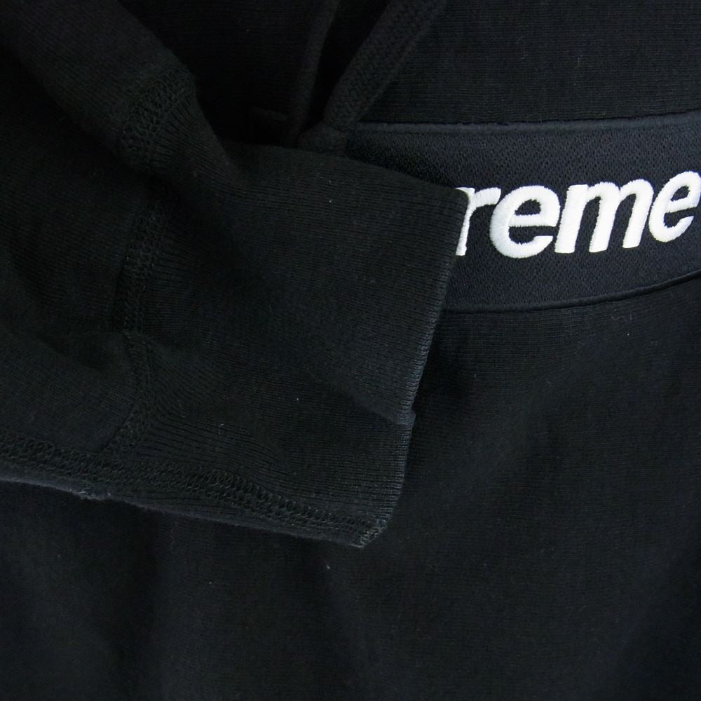 Supreme シュプリーム 21AW Box Logo Hooded Sweatshirt ボックスロゴ パーカー ブラック系 L【中古】