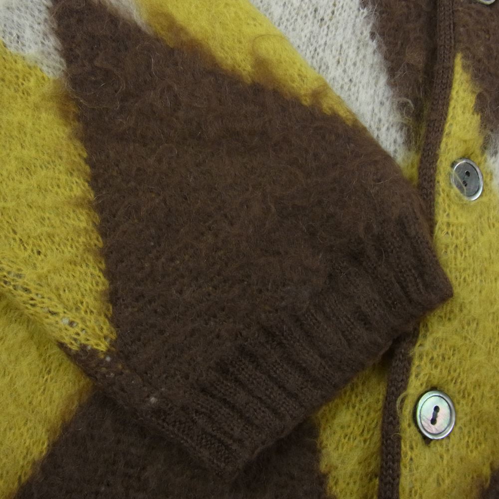 STANDARD CALIFORNIA スタンダードカリフォルニア SD MOHAIR CARDIGAN モヘア カーディガン ブラウン系 L【極上美品】【中古】