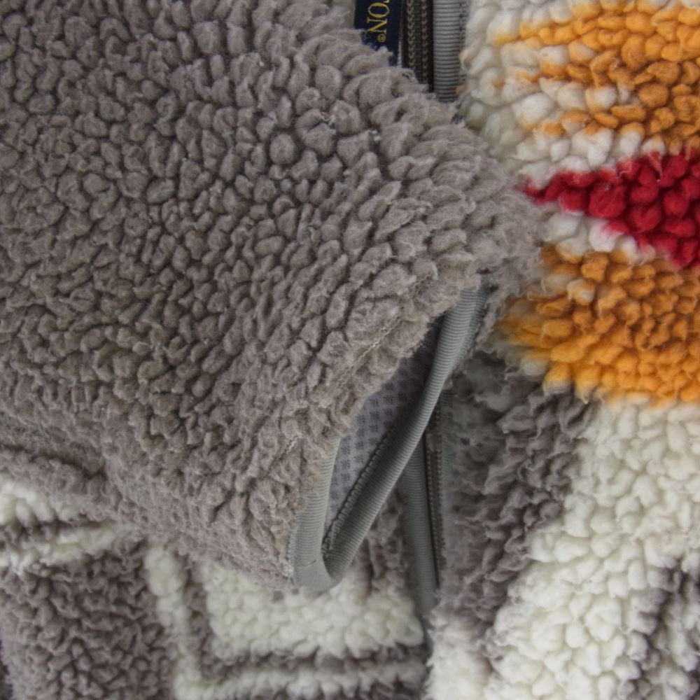 PENDLETON ペンドルトン 9475-7204 ネイティブ柄 フリース ジャケット グレー系 オレンジ系 マルチカラー系 S【中古】