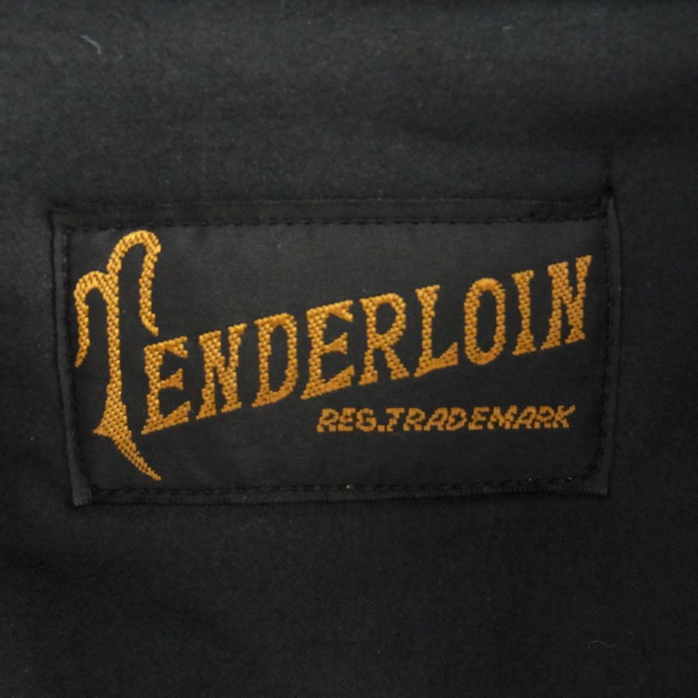 TENDERLOIN テンダーロイン T-MELTON COSSACK コサック メルトン チンストラップ ウール ジャケット ブラック系【中古】