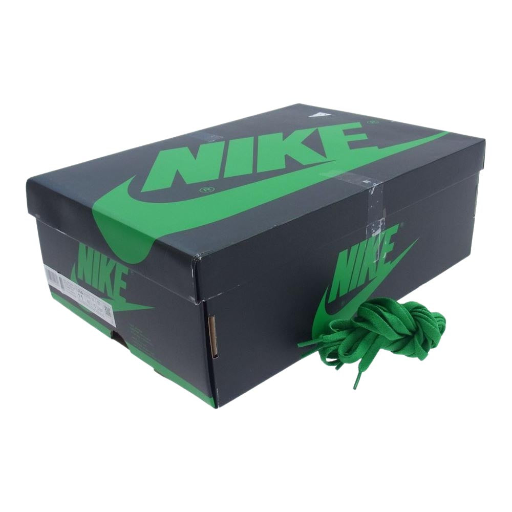 NIKE ナイキ DZ5485-031 Air Jordan 1 Retro High OG Celtics Black and Lucky Green エアジョーダン1 レトロ ハイ OG セルティックス スニーカー ホワイト系 グリーン系 ブラック系 29cm【中古】