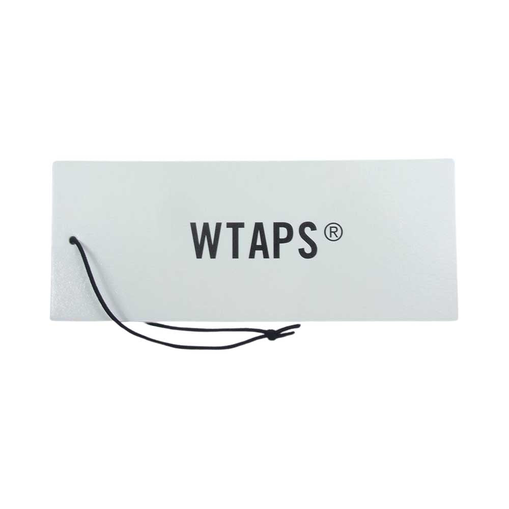 WTAPS ダブルタップス 21SS 211ATDT-CSM17 INSECT02 / LS / COPO ロゴ プリント ポケット 長袖 Tシャツ ロングスリーブ ロンT ブラック系 03【中古】