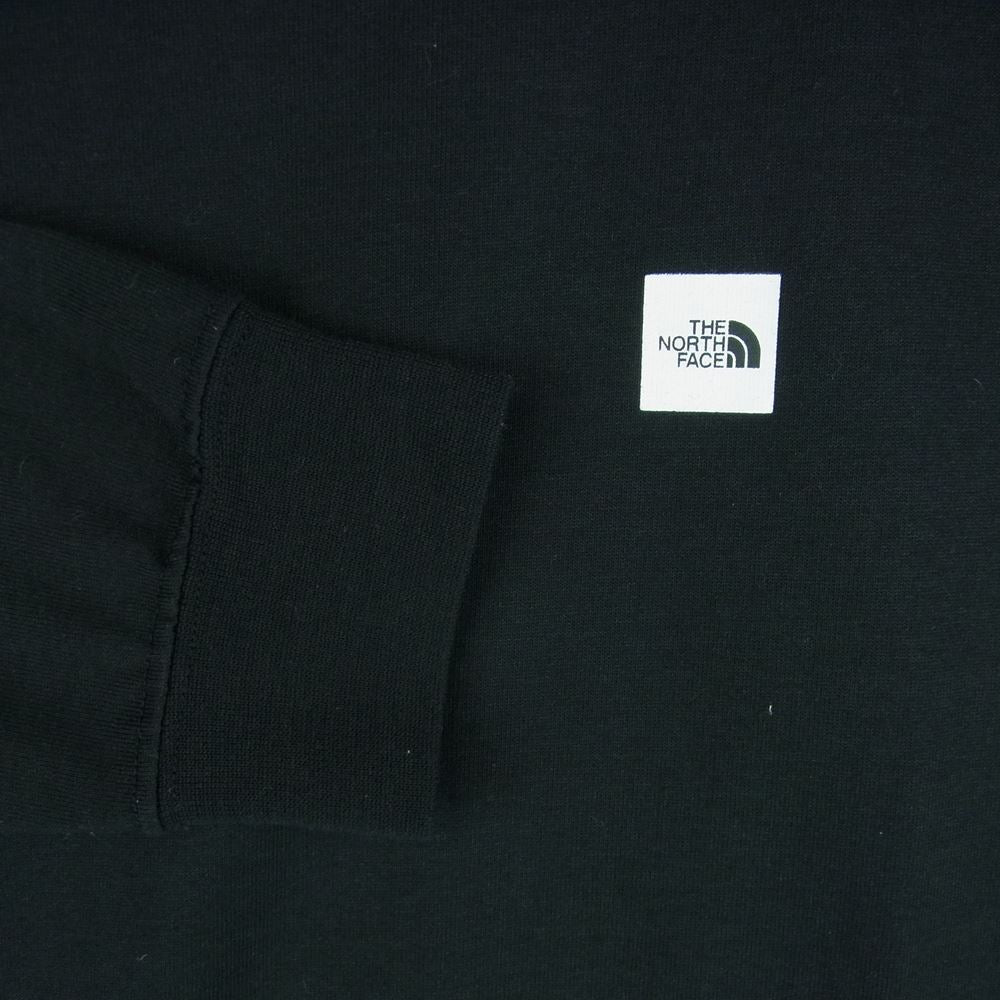 THE NORTH FACE ノースフェイス NT32041 L/S SML BOX LG TEE スモール ボックス ロゴ 長袖 Tシャツ 中国製 ブラック系 L【中古】