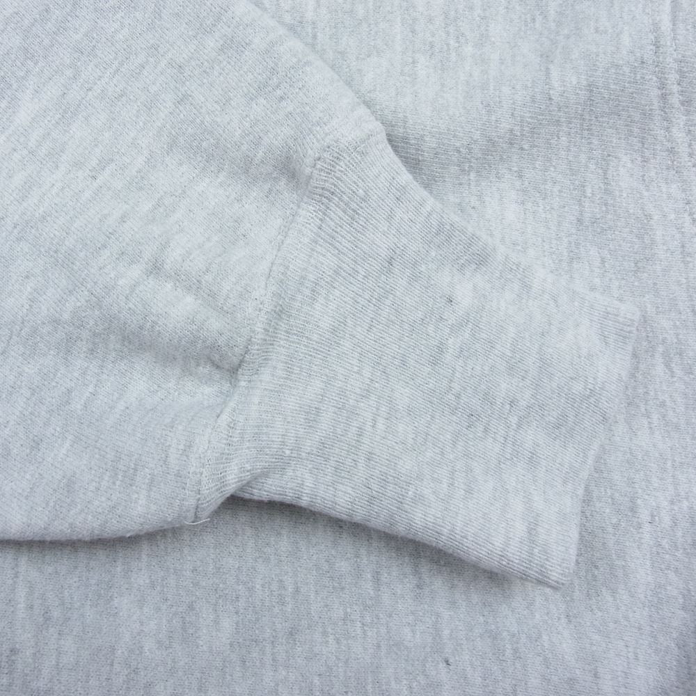 Champion チャンピオン ヴィンテージ 90s USA製 reverse weave リバースウィーブ 目あり スウェット パーカー グレー系 L【中古】