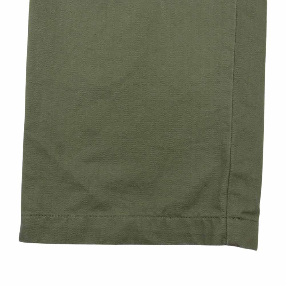 Ron Herman ロンハーマン Dickies ディッキーズ別注 231M40RH03 874 Organic Cotton Herringbone Pants オーガニックコットン ヘリンボーン ワークパンツ カーキ系 32【中古】