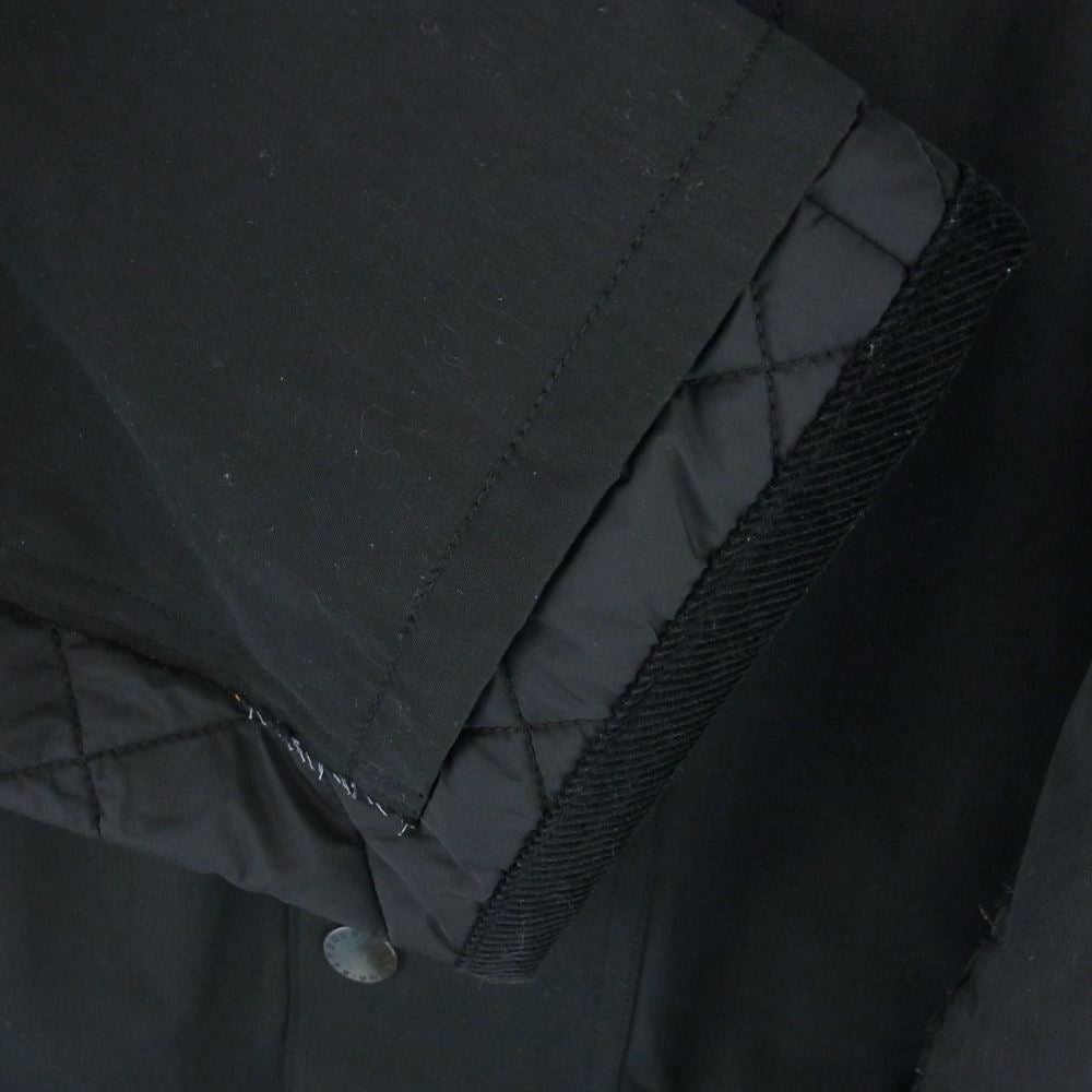 ヨーク BARBOUR バブアー JOURNAL STANDARD ジャーナルスタンダード別注 GAME FAIR LIDDESDALE COAT ゲームフェア リッズデイル キルティング切替 コート ブラック系 2【極上美品】【中古】