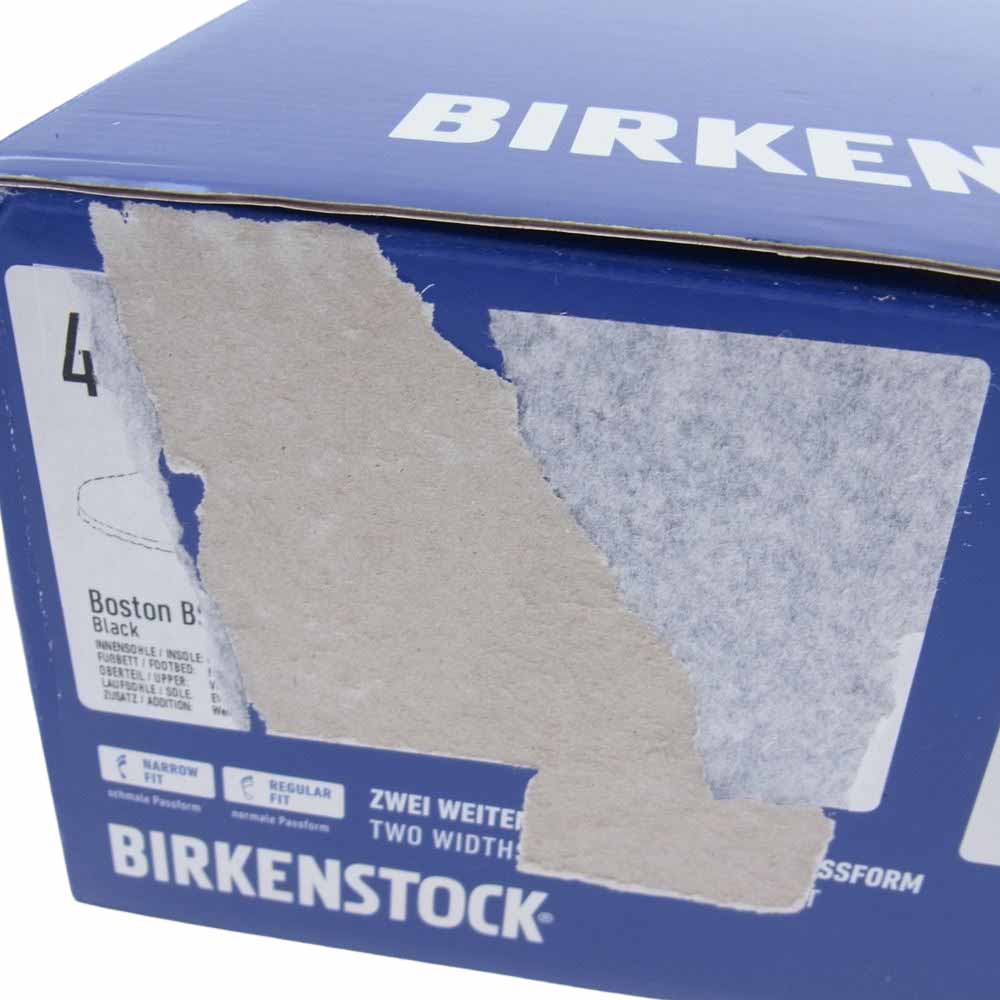 BIRKENSTOCK ビルケンシュトック 2253-93513 BOSTON ボストン スエード サンダル ブラック系 27cm【新古品】【未使用】【中古】