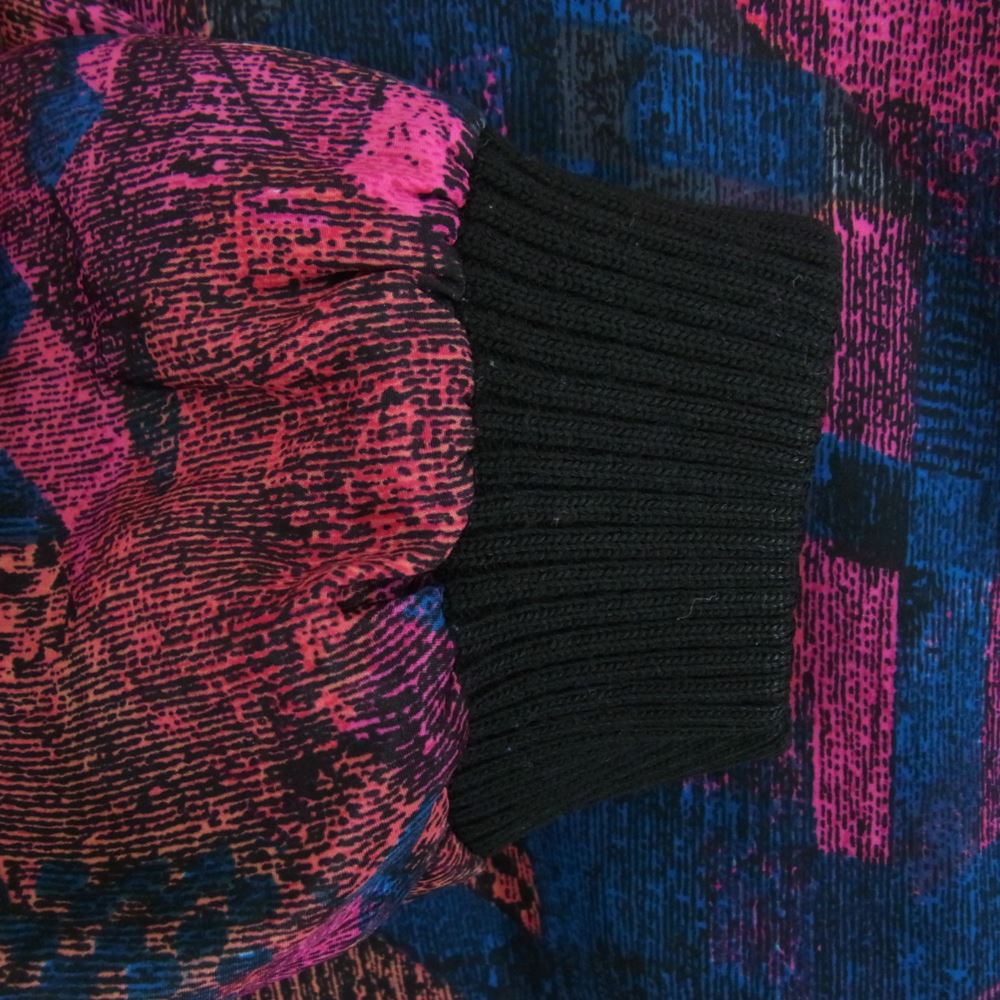 総柄 フルジップ ジャケット ブルゾン 22/24【中古】