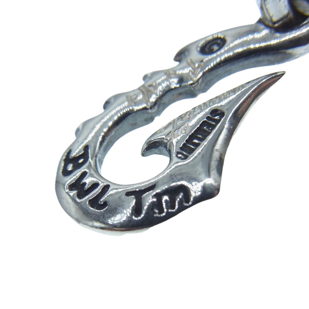 BILL WALL LEATHER ビルウォールレザー Fish Hook Charm フィッシュフック チャーム ペンダントトップ シルバー系【中古】