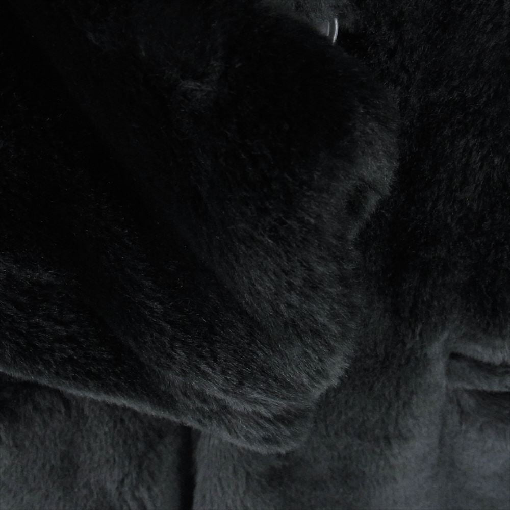 WACKO MARIA ワコマリア WAMA-0176 FUR COAT ショールカラー ファー コート ブラック系 M【新古品】【未使用】【中古】