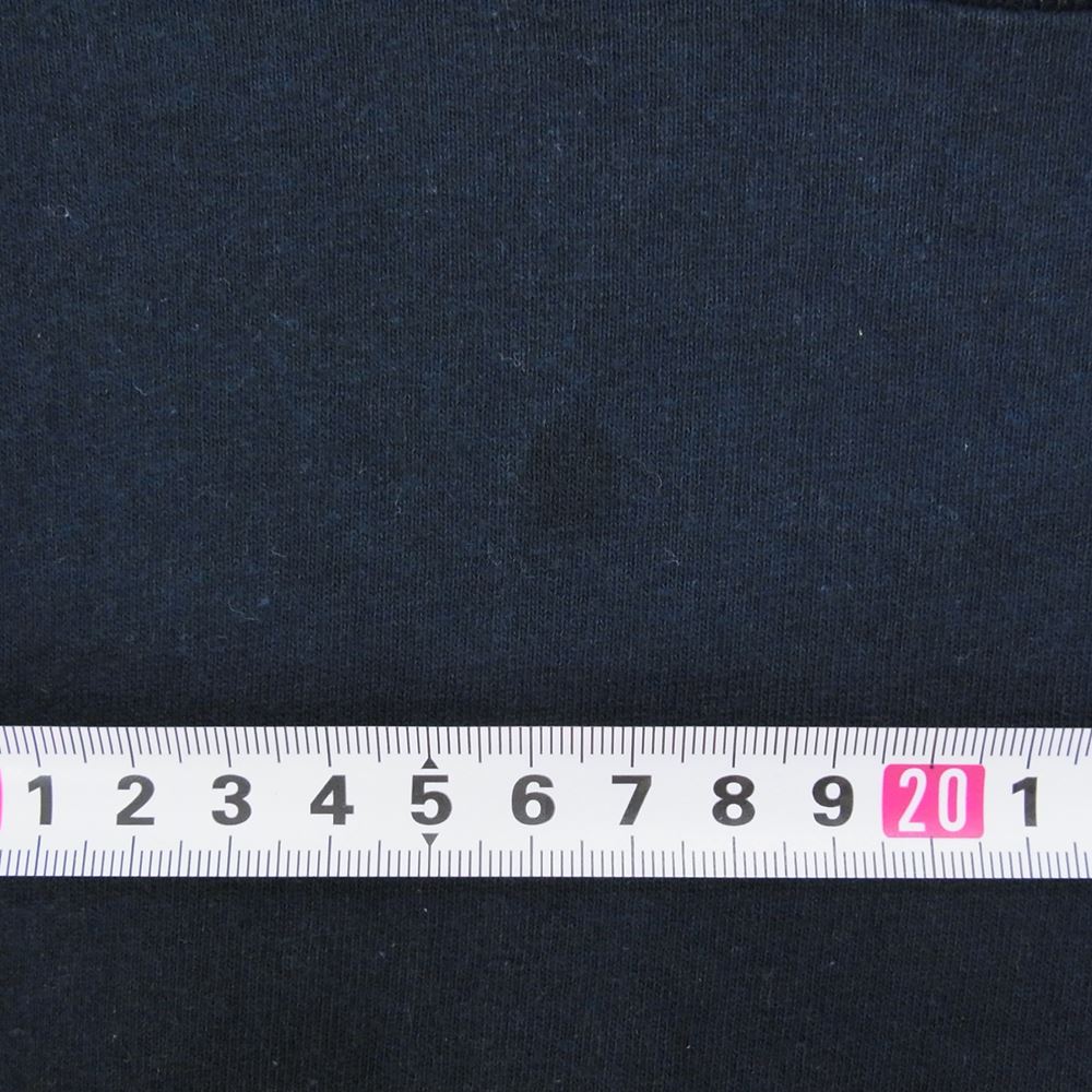 TENDERLOIN テンダーロイン 22AW TEE 3A プリント 半袖 Tシャツ ネイビー系 L【中古】