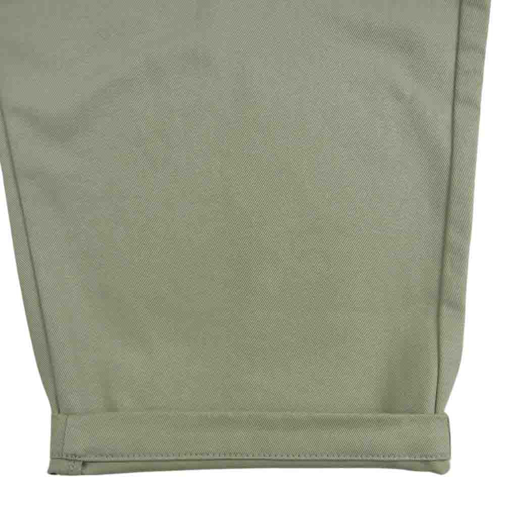 フレッシュサービス 23SS FSW-23PT-180 CORPORATE CHINO PANTS コーポレート 2タック ワイド テーパード チノ パンツ ベージュ系 M【美品】【中古】