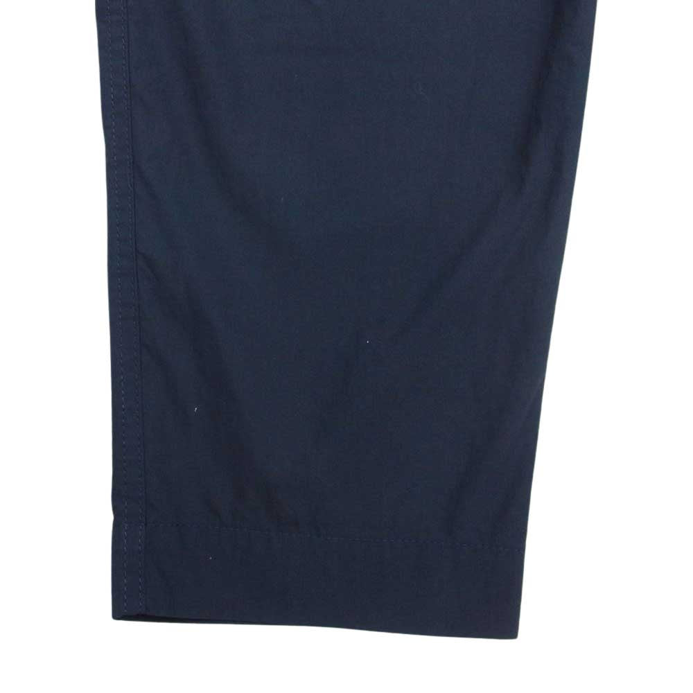 PORTER CLASSIC ポータークラシック 23SS POPLIN BING PANTS ポプリン ビング イージー テーパード パンツ ネイビー系 M【中古】