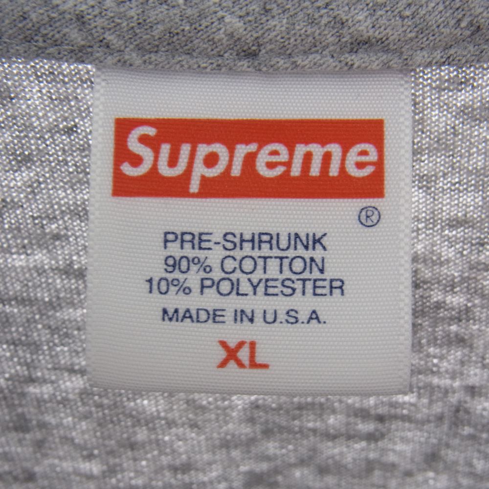 Supreme シュプリーム 21AW Rick Rubin Tee リックルービン フォト 半袖 Tシャツ グレー系 XL【中古】