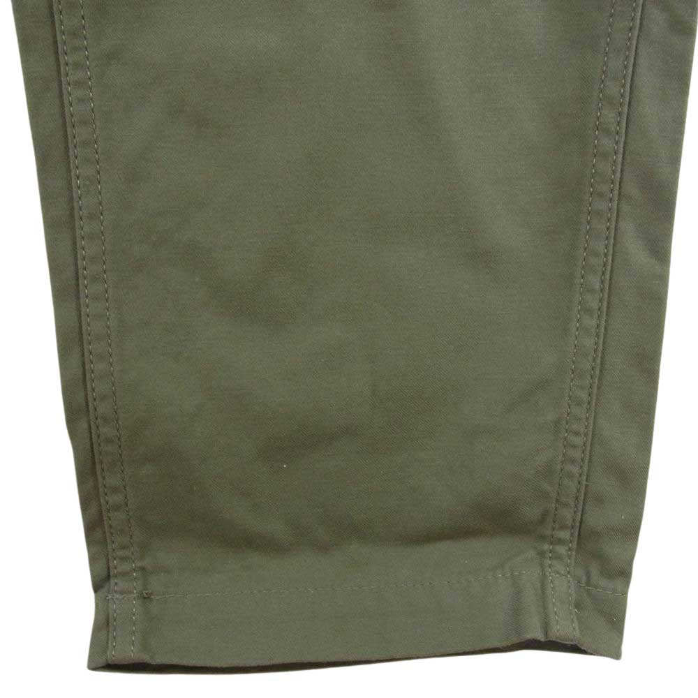 FOB FACTORY エフオービーファクトリー F0431 BAKER PANTS ベイカー パンツ カーキ系 L【中古】