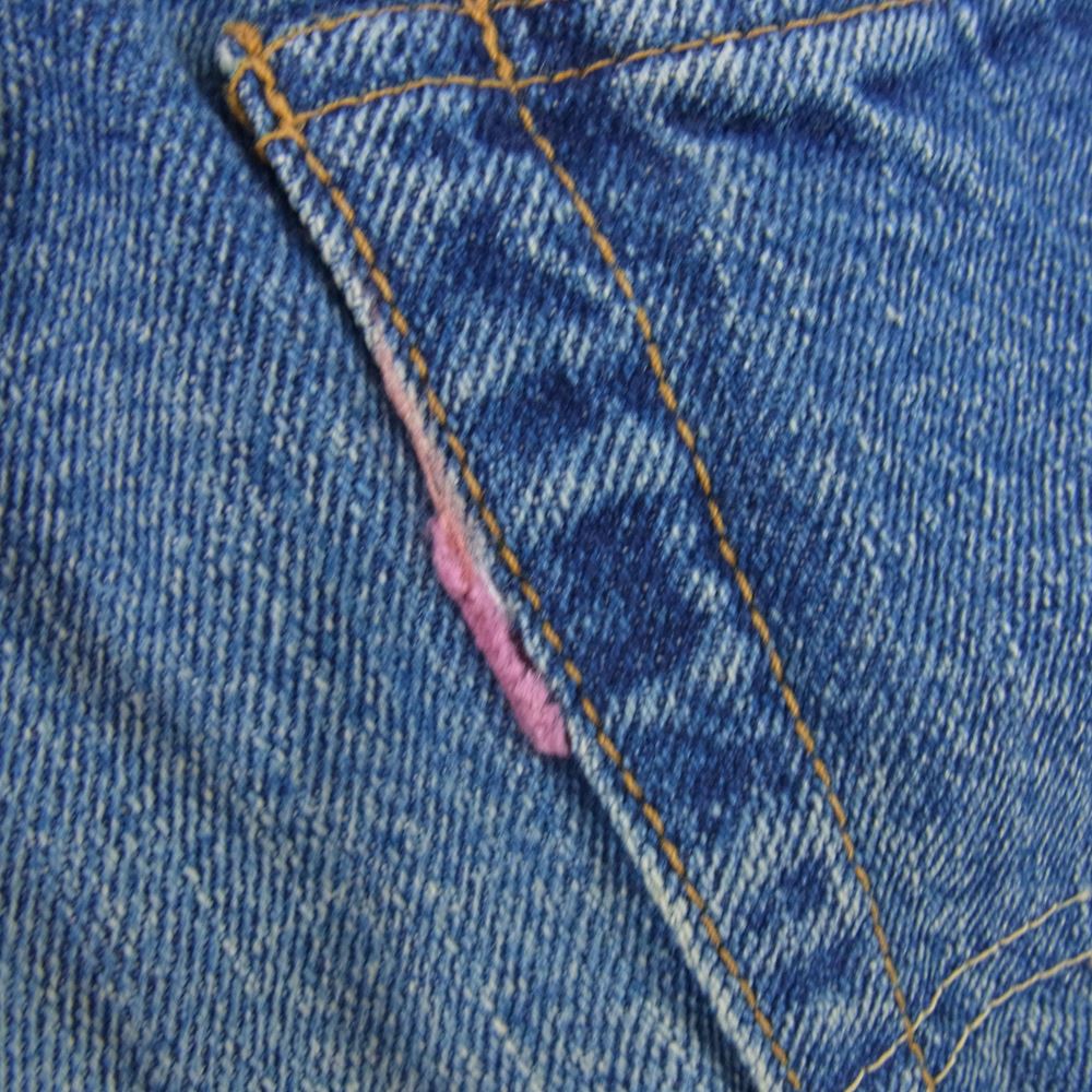 WAREHOUSE ウエアハウス 1105 2ND-HAND セコハン テーパード ストレート デニム パンツ インディゴブルー系 36【中古】