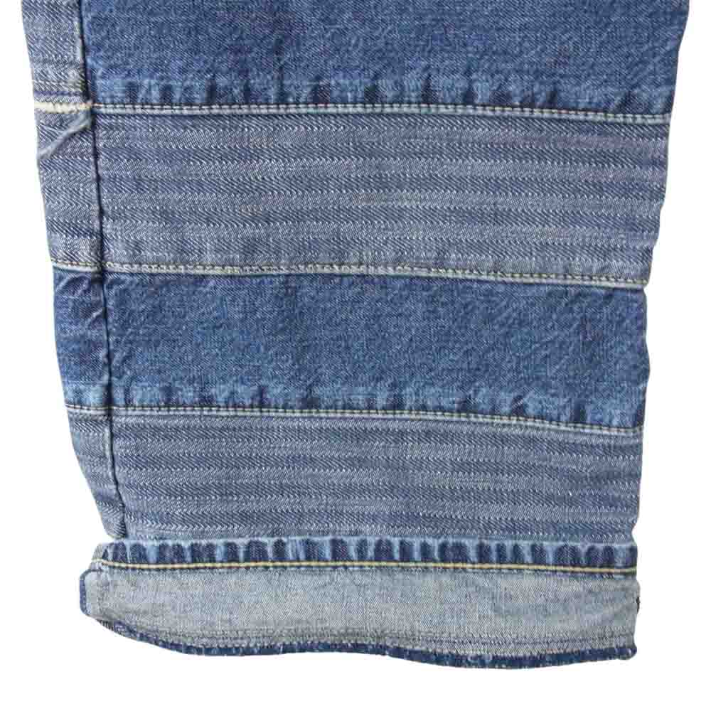 HYSTERIC GLAMOUR ヒステリックグラマー 02212AP01 スクラッチ フレア デニムパンツ インディゴブルー系 31【中古】