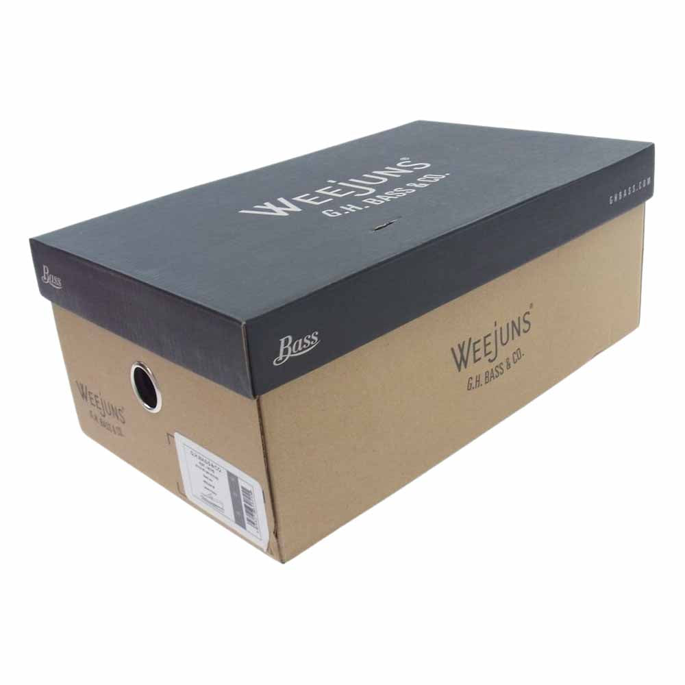 ジーエイチバス 11510 WEEJUN 90S LARSON PENNY ウィージャンズ ペニー ラーソンローファー ブラック系 UK6.5【極上美品】【中古】