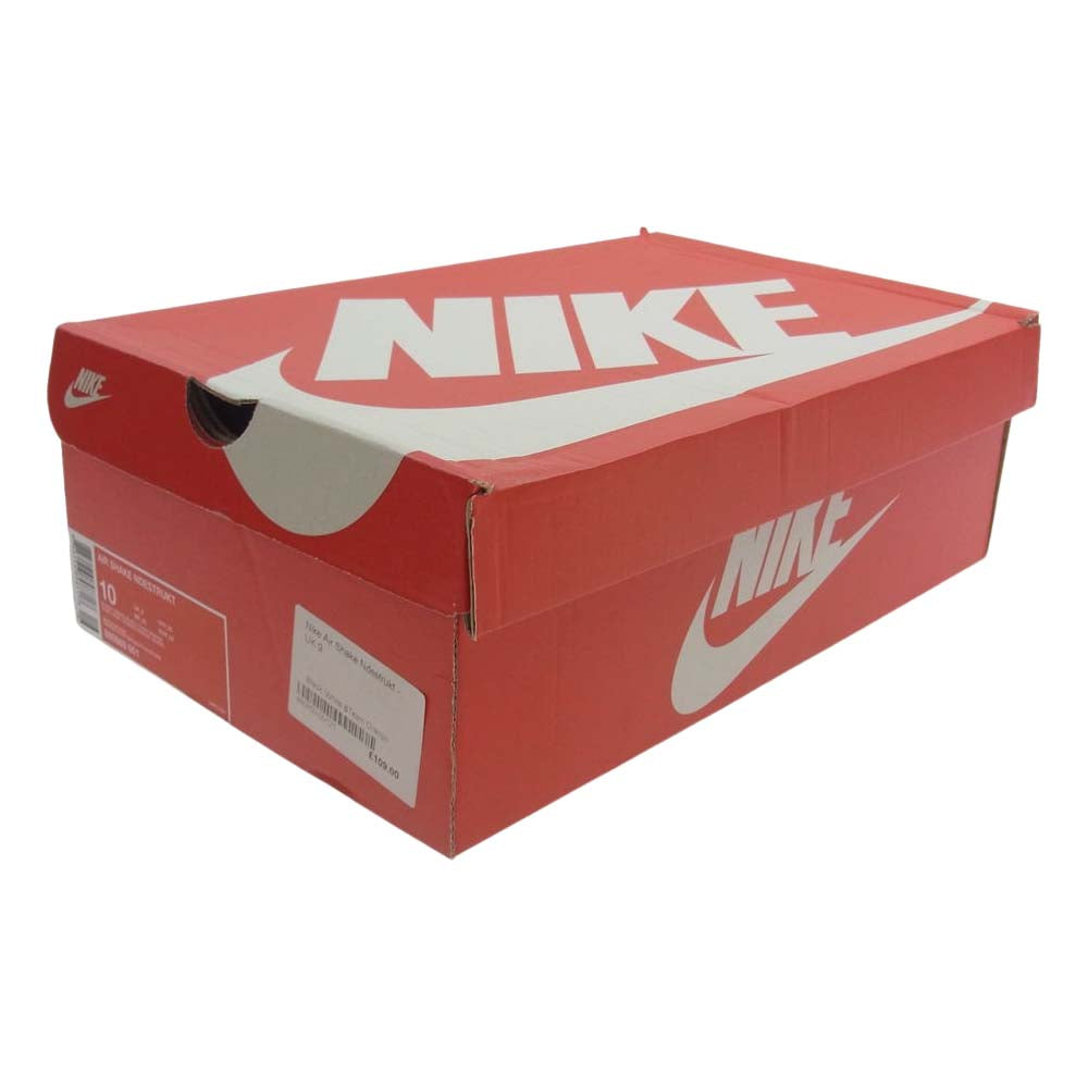 NIKE ナイキ 880869-001 AIR SHAKE NDESTRUKT BLACK WHITE-BLACK-TEAM ORANGE エアシェイク インデストラクト スニーカー ブラック系 28cm【極上美品】【中古】