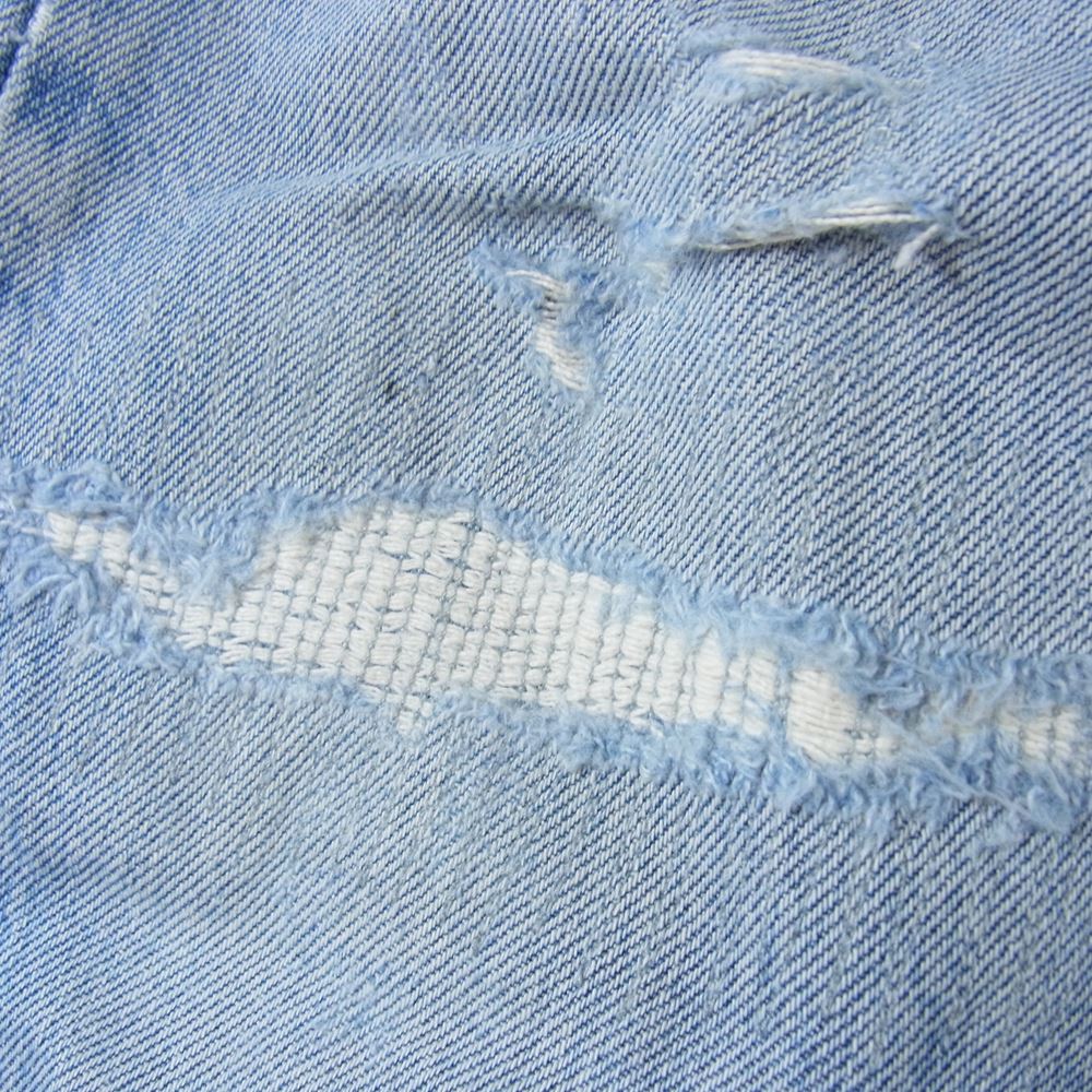 Levi's リーバイス ヴィンテージ オリジナル 501 赤耳 黒カンヌキ ボタン裏刻印524 デニム パンツ インディゴブルー系 サイズ表記薄【中古】