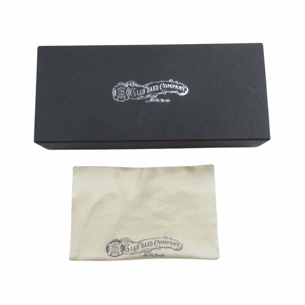 GLADHAND & Co. グラッドハンド × 丹羽雅彦 アンバー 眼鏡 アイウェア ブラウン系【中古】