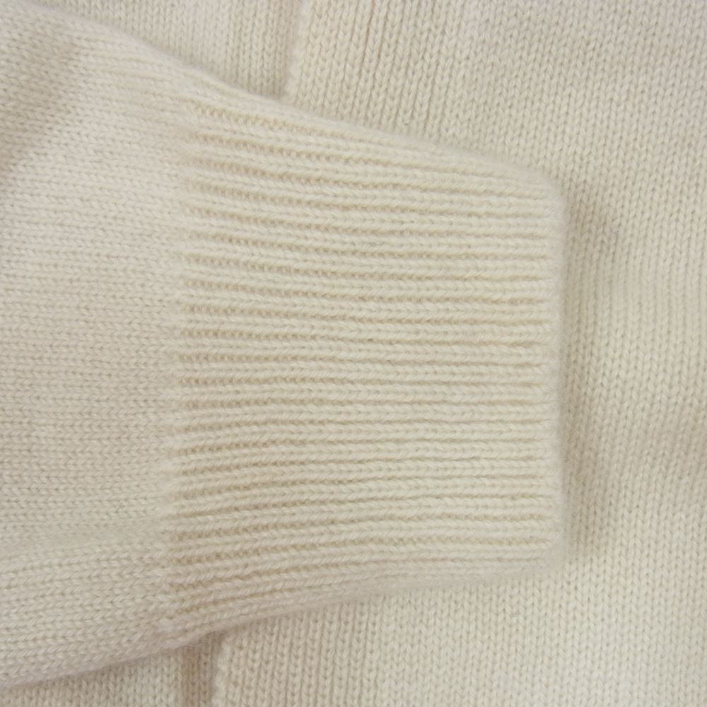 AURALEE オーラリー 20AW A20AC01BC BABY CASHMERE KNIT CARDIGAN ベビー カシミヤ ニット カーディガン オフホワイト系 3【中古】