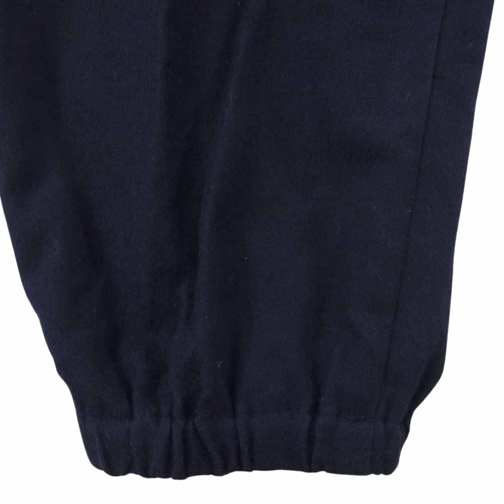 COMOLI コモリ 22AW W03-03007 ウールビエラ ドローストリングパンツ NAVY ネイビー系 2【中古】