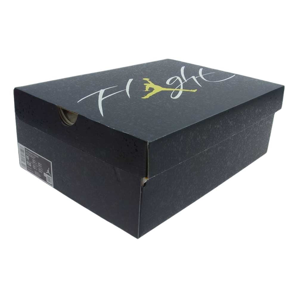 NIKE AIR JORDAN ナイキ ジョーダン DH6927-017 4 Retro Thunder AJ4 レトロ サンダー スニーカー ブラック系 イエロー系 28cm【新古品】【未使用】【中古】