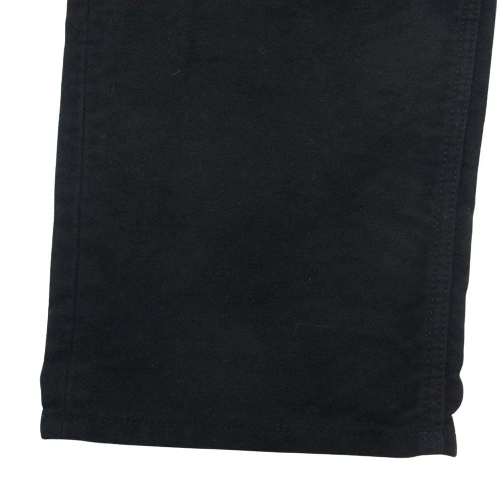 COMOLI コモリ 19AW Q03-03012 モールスキン 5P 5ポケット パンツ ブラック系 2【中古】